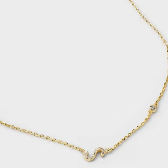 a new day Gold 'S' Necklace - Picture 2 of 3
